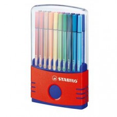 Stabilo 150/6820-03 ColorParade 20 fiberpenne i robust plastboks