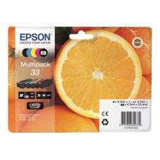 Epson C13T33374010 Bläckpatronspaket nr 33 BK/C/M/Y/PBK 