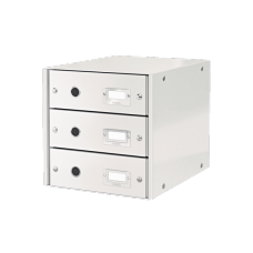 LEITZ Förvaringsbox Click och Store 3 lådor vit , 60480001