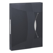 ESSELTE Box File Vivida PP 40mm Black , 624049, 10-Pack