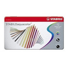 Stabilo 1612-5 Aquacolor farveblyanter 12stk